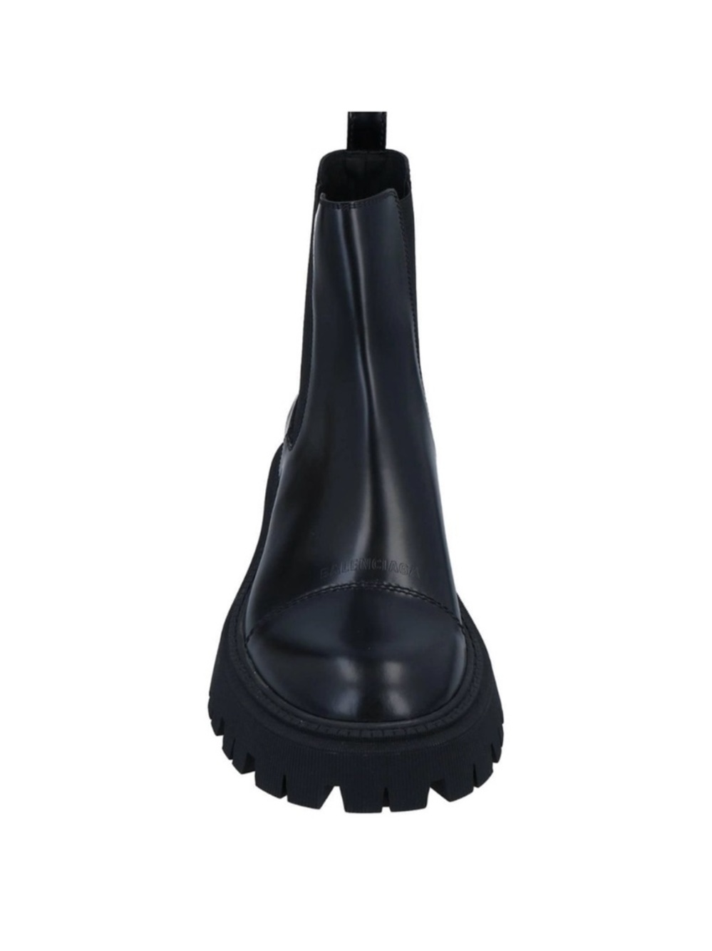 Balenciaga Black Leather Boots authentic